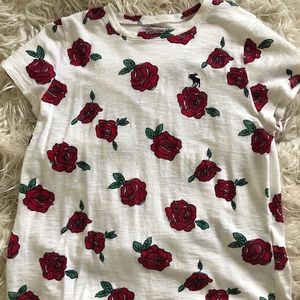 abercrombie kids rose shirt